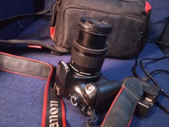 A picture of Canon 18mm 55mm lens camera