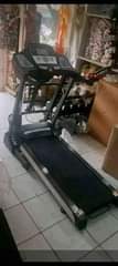 A picture of Treadmills and other exercise equipments