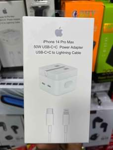 A picture of 50whats iphone Cahrger