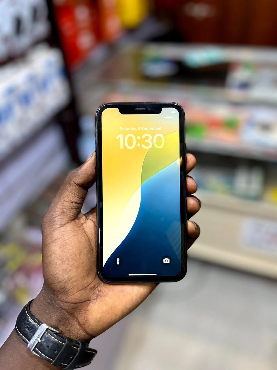 A picture of iPhone 11