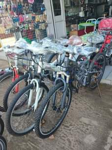 A picture of UK used Foldable Bikes Bicycles Size26 Ugx.450 000 