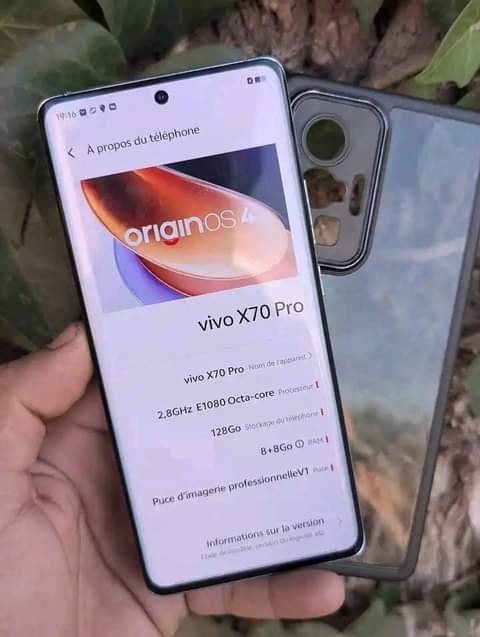 A picture of Vivo x70 pro
