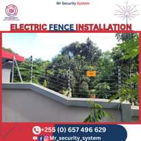 A picture of SECURITY CAMERA AND ELECTRIC FENCE