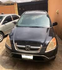 A picture of Clean Nigerian Used Honda CRV 2003 First body Fabric interior