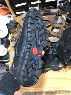 A picture of Casual men s shoe black original leather
