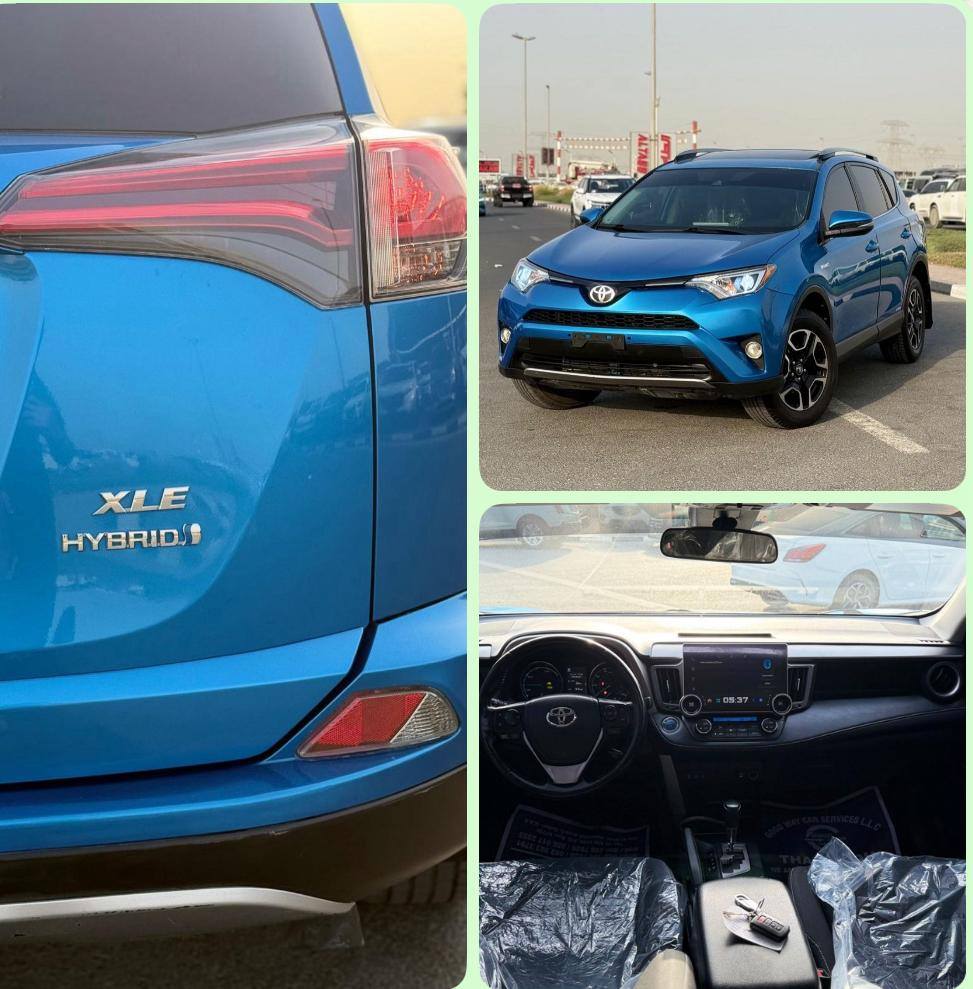 A picture of Toyota rav4 2017 Model hybrid full option