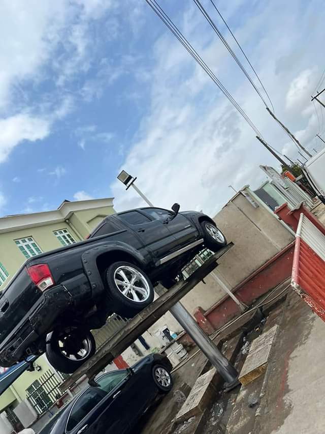 A picture of 2008 Tacoma upgraded to 2020 First body no touch paint