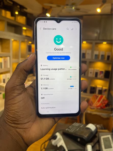 A picture of Samsung A23 64GB Price 165 000 Piga Simu tu 0747940033