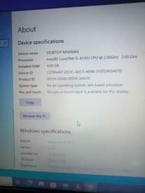 A picture of Dell latitude W7240 512Ssd Ram 4Gb