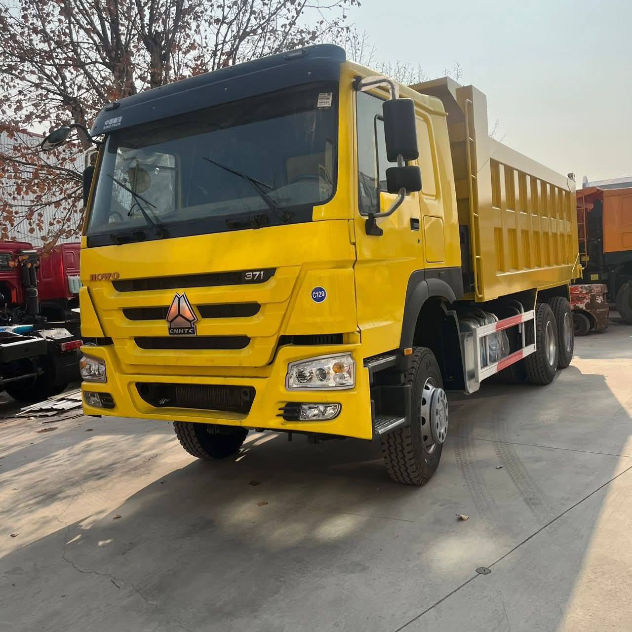 A picture of HOWO SINO DUMP TRUCKS AVAILABLE FOR SALE
