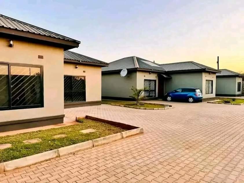 newly built houses