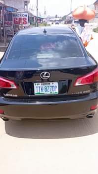 A picture of LEXUS IS 250 for sale Location Port Harcourt Price 6