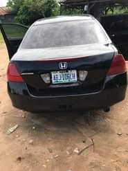 A picture of Distress sales Honda accord DC 2007 on top notch nothing