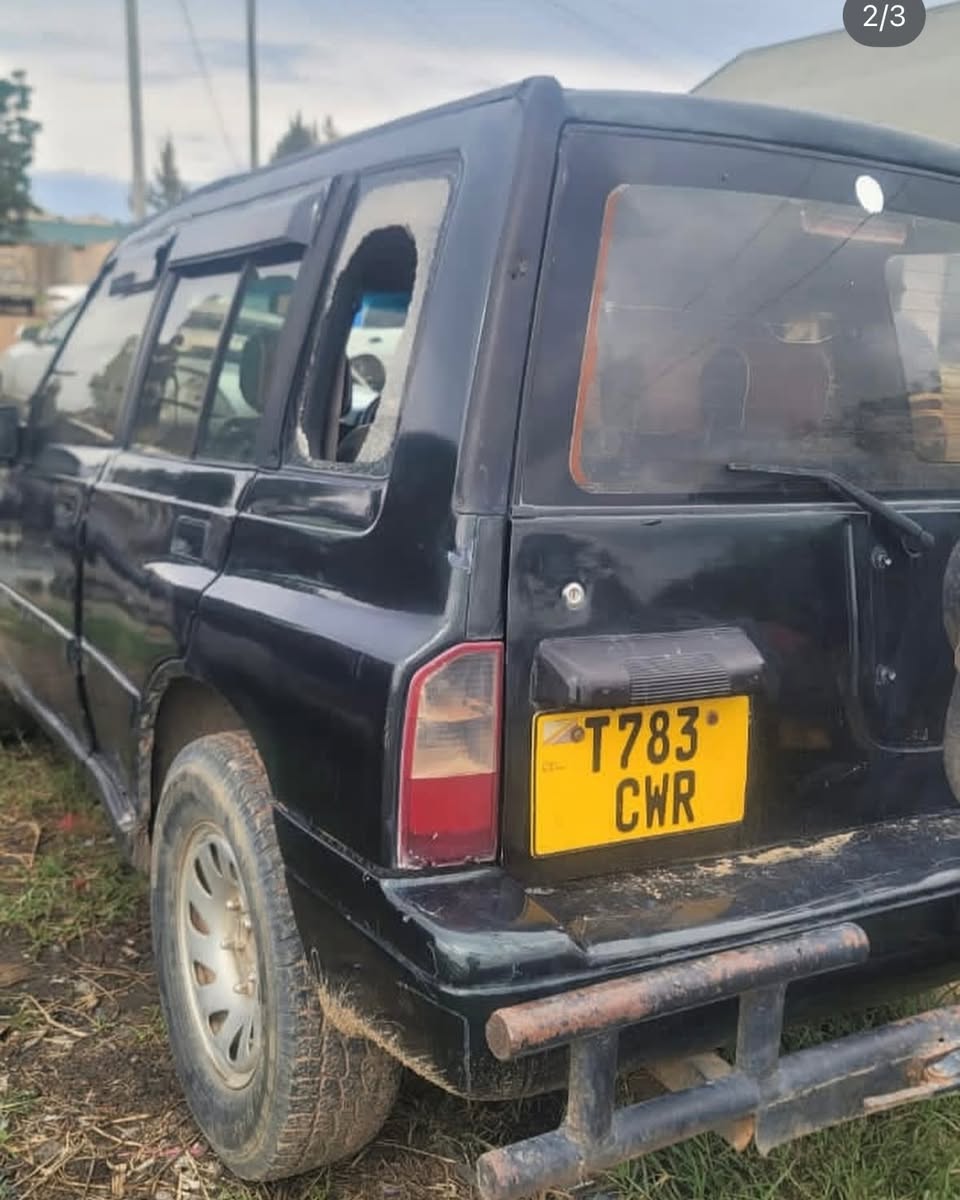 A picture of Suzuki escudo iko dodoma