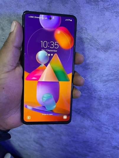 A picture of Samsung galaxy M31s