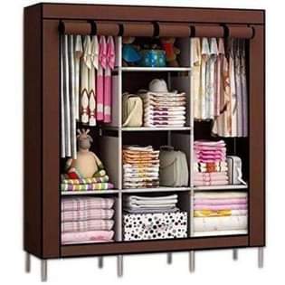 A picture of 3 column closets wardrobes