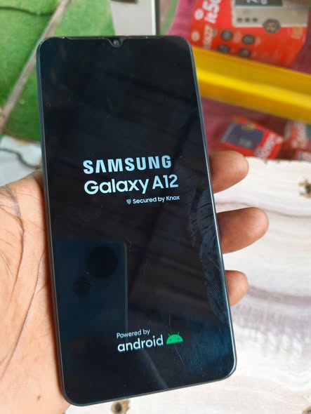 A picture of SAMSUNG GALAXY A12 FOR SALE IN ABUJA 128GB 4GB RAM