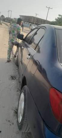 A picture of Registered 2003 Corolla in ajah axis good body good engine