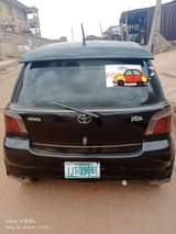 A picture of Toyota Yaris automatic transmission is available with good condition engine