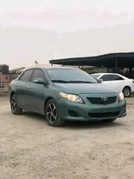 A picture of Fully pimped Tokunbo Toyota corolla Automatic Transmission fabric interior Alloy