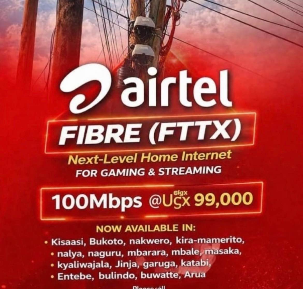 A picture of Airtel Fibre