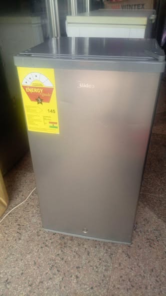 A picture of Midea single door fridge for sale