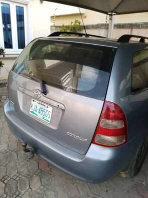 A picture of Toyota Corolla wagon complete pure first body manual Transmission untouched