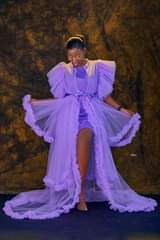 A picture of Birthday shoot robes baby bump robes bridal shower robes