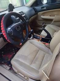 A picture of Honda Accord 2007 Contact Metro Metrobarbershop 08026203341