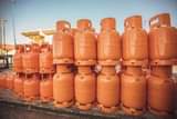 A picture of Gas cylinder of different kg