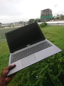 A picture of slim laptop stone core i5