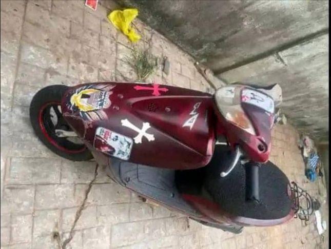 A picture of Honda scooter bike