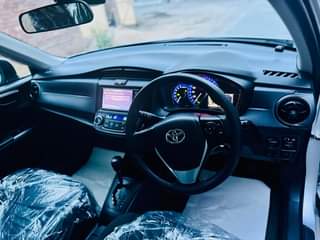 A picture of Toyota Axio Hybrid Model 2018 import 2022 RA Grade Auction