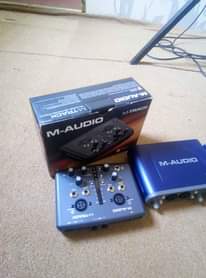 A picture of Soundcard M audio fast track pro m track