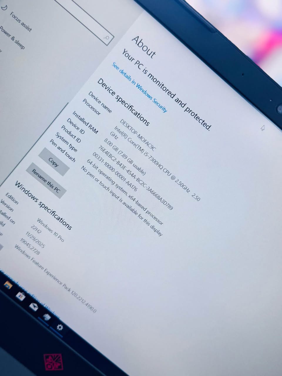 A picture of HP OMEN LAPTOP 15 GAMING PC BEI 1 500 000