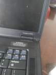 A picture of Woofer and laptop