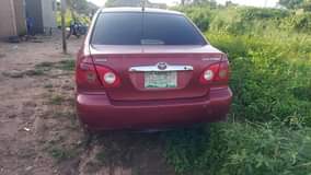 A picture of Toyota Corolla first body 2006