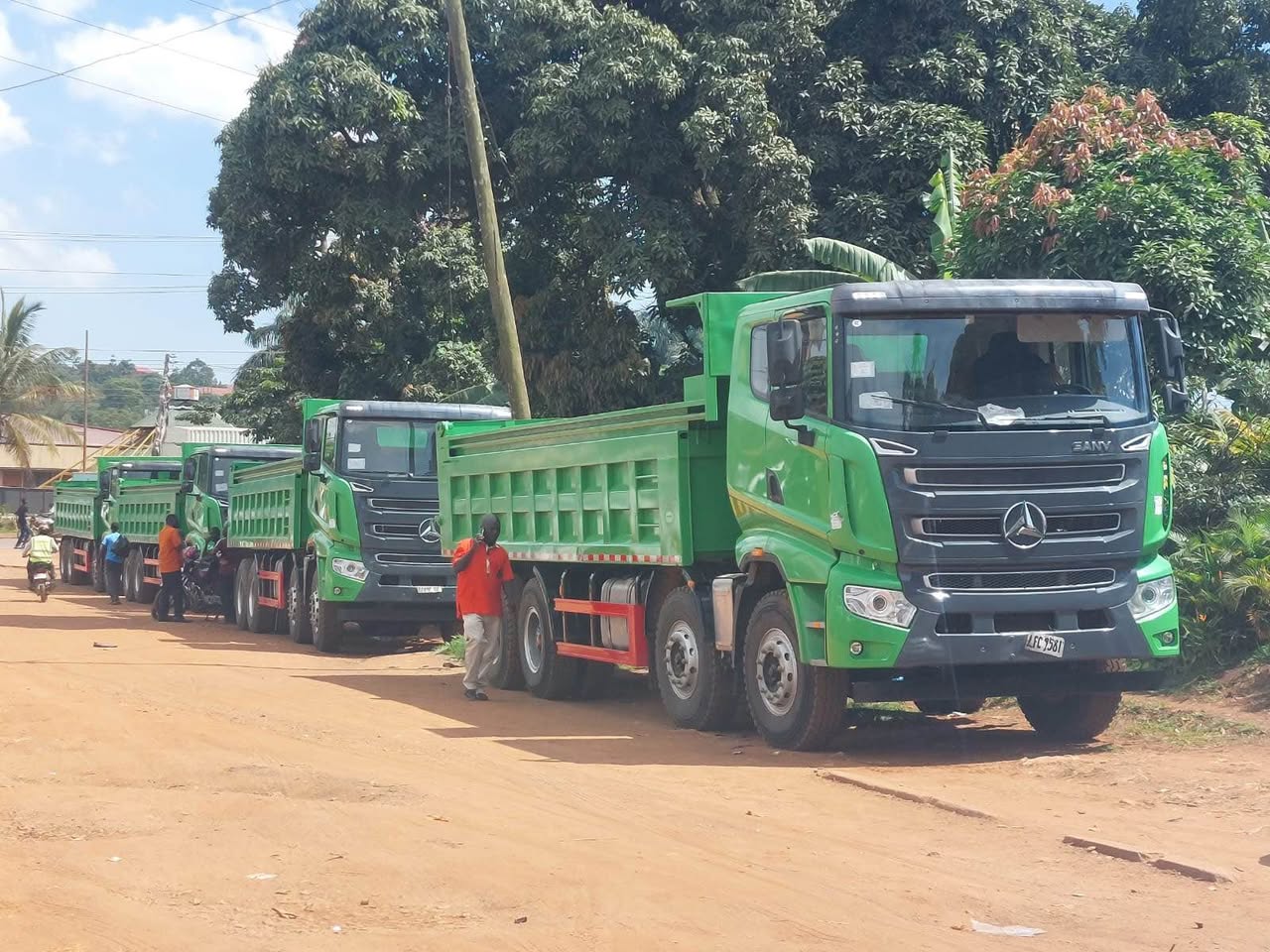 A picture of SANY TRUCKS call 0764100284