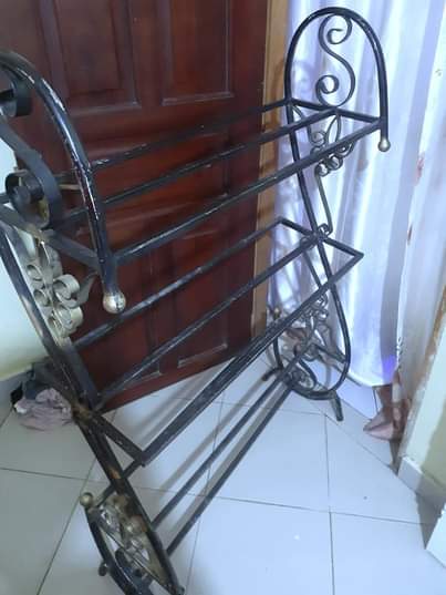 A picture of Metallic shoe Rack
