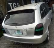 A picture of Madza 323F Colour silver Manual Transmission system Beautiful clean interior
