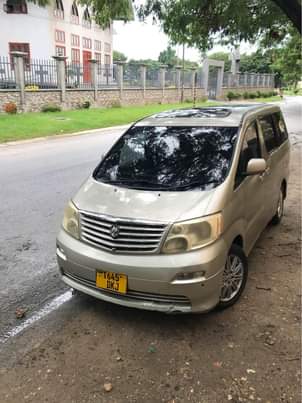 A picture of toyota alphard