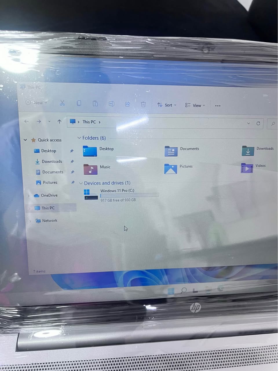 A picture of Hp laptop