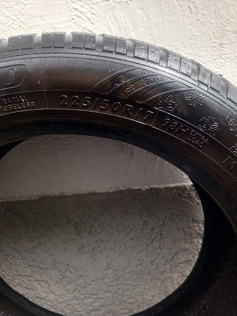A picture of Car tires