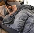 A picture of Coral Velvet Duvet 
