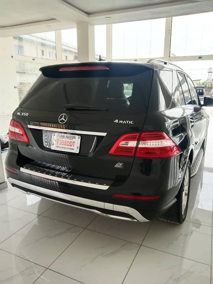 A picture of Mercedes Benz ML 350. 2014 Model