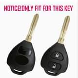 A picture of Toyota two button car key remote covers