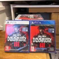 A picture of Playstation cds available