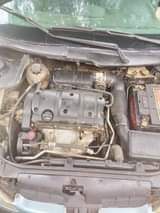 A picture of Pegeout 206 with untermperd engine and gear AC cooling