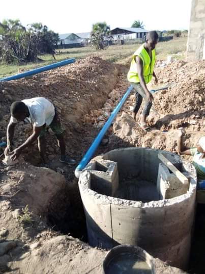 A picture of TUNAJENGA MASHIMO YA CHOO YASIYOJAA BIODIGESTER SEPTIC TANK SYSTEM