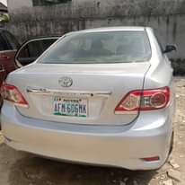A picture of very sharp 2010 Toyota corolla with no issues at all